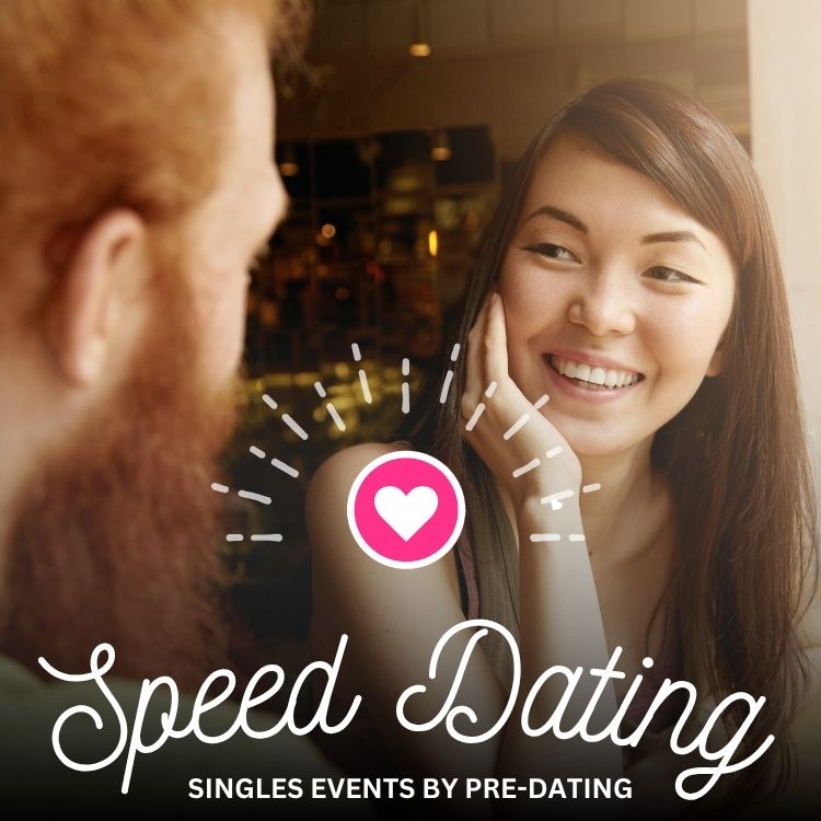 Buffalo attendees of Speed Dating in New York enjoying the event!