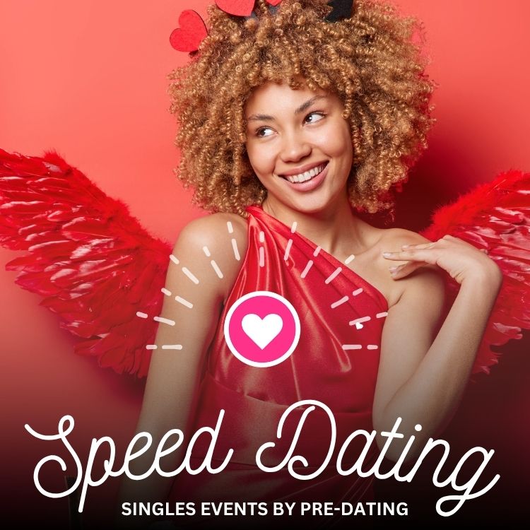 Buffalo attendees of Speed Dating in New York enjoying the event!