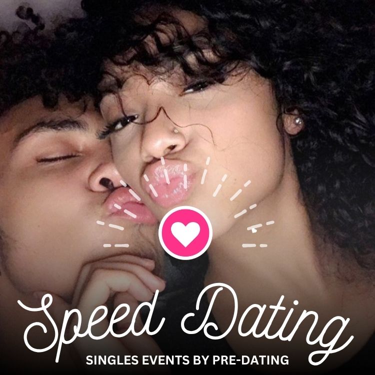 Buffalo attendees of Speed Dating in New York enjoying the event!