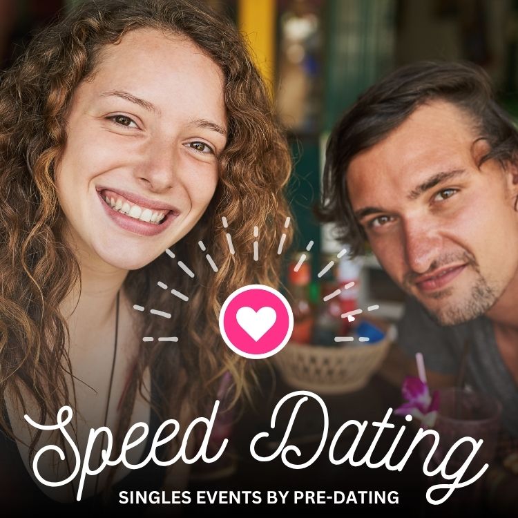 Buffalo attendees of Speed Dating in New York enjoying the event!