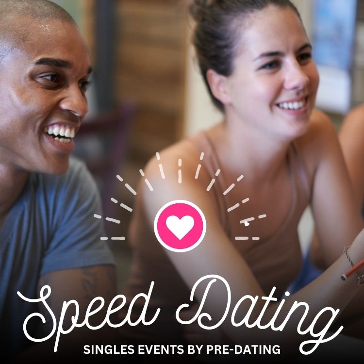 Buffalo attendees of Speed Dating in New York enjoying the event!